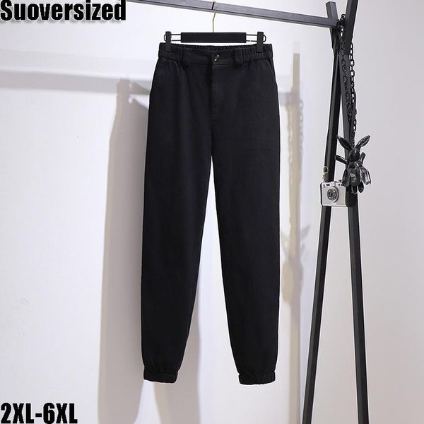 women's pants & capris suoversized 6xl black ankle-length summer easy casual sweat women large size high waist wide leg pant, Black;white
women's pants & capris suoversized 6xl black ankle-length summer easy casual sweat women large size high waist wide leg pant, Black;white