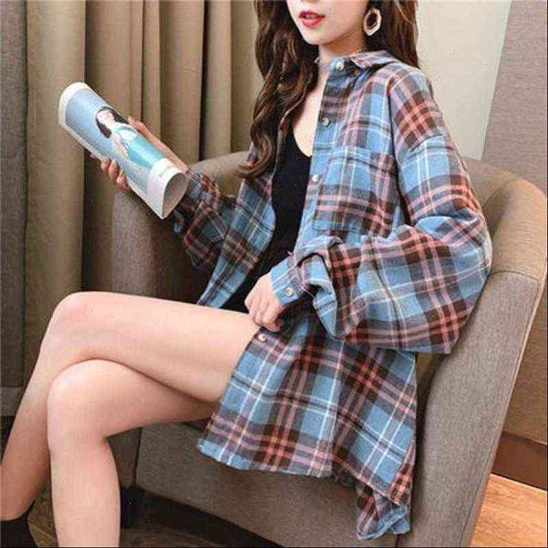 lux angner summer shirts womens shirt women plaid classic long sleeve blouse korean style casual female, White
lux angner summer shirts womens shirt women plaid classic long sleeve blouse korean style casual female, White
