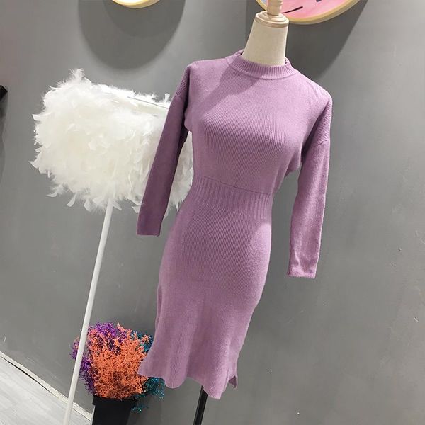 casual dresses autumn winter women sweater dress elegant warm knitted female long sleeve high waist slim split knit vestidos 1517, Black;gray
casual dresses autumn winter women sweater dress elegant warm knitted female long sleeve high waist slim split knit vestidos 1517, Black;gray