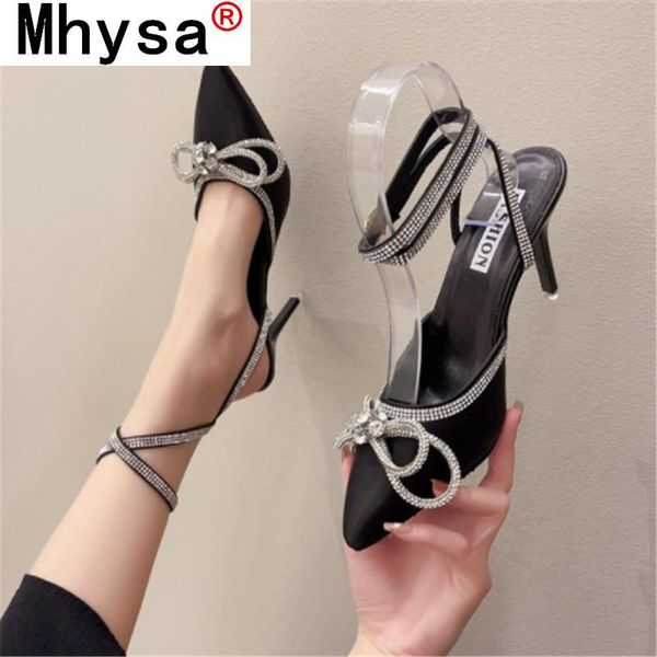 summer women sandals fashion pointed rhinestone bowknot high heel shoes outdoor comfortable zapatos mujer, Black
summer women sandals fashion pointed rhinestone bowknot high heel shoes outdoor comfortable zapatos mujer, Black