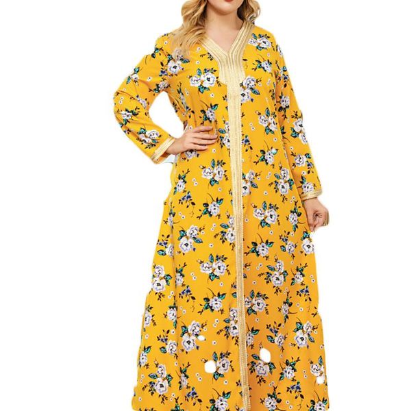 muslim oversize v-neck webbing splicing printing loose casual women's dress spring summer 2021 long sleeve dresses, Black;gray
muslim oversize v-neck webbing splicing printing loose casual women's dress spring summer 2021 long sleeve dresses, Black;gray