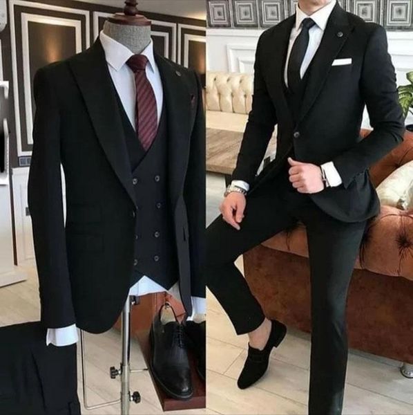 men's suits & blazers men's suit 3-piece tuxedo groom wedding formal jacket slim fit (jacket + pants vest), White;black
men's suits & blazers men's suit 3-piece tuxedo groom wedding formal jacket slim fit (jacket + pants vest), White;black