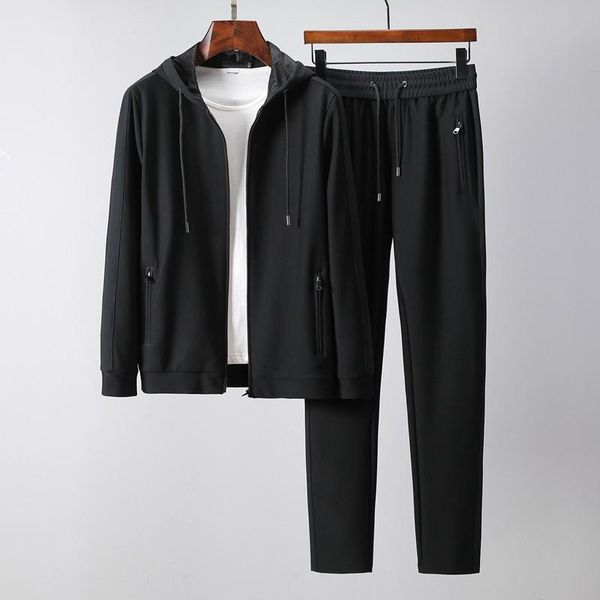 men's tracksuits minglu spring autumn mens sets (sweatshirts+pants) luxury hooded sport casual male fashion slim fit zipper man suits 4, Gray
men's tracksuits minglu spring autumn mens sets (sweatshirts+pants) luxury hooded sport casual male fashion slim fit zipper man suits 4, Gray
