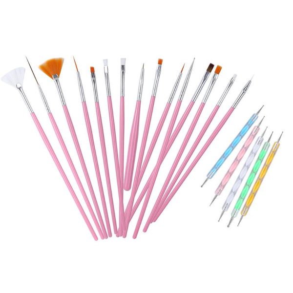 nail art kits 20pcs/set brush for manicure gel tool gradient dotting pen polish painting drawing
nail art kits 20pcs/set brush for manicure gel tool gradient dotting pen polish painting drawing