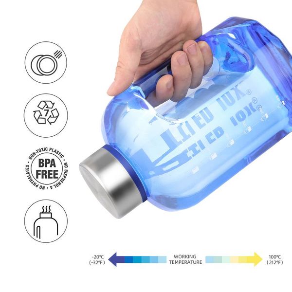 water bottle 2.2l sports w/ fruit infuser bpa leak proof safe hydration drinking kettle fitness sport jug for camping
water bottle 2.2l sports w/ fruit infuser bpa leak proof safe hydration drinking kettle fitness sport jug for camping
