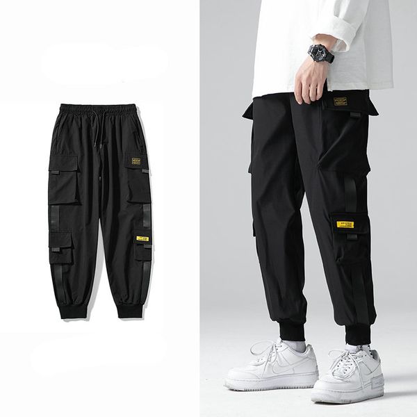 men's pants hip hop joggers mens black harem 2021 multi pocket ribbons sportswear streetwear cargo men 31v3
men's pants hip hop joggers mens black harem 2021 multi pocket ribbons sportswear streetwear cargo men 31v3