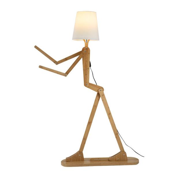 japanese style creative adjustable human shape floor lamp nordic plywood fabric vertical for living children's room decor lamps
japanese style creative adjustable human shape floor lamp nordic plywood fabric vertical for living children's room decor lamps
