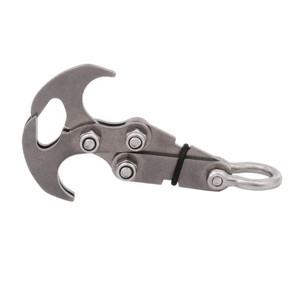 outdoor climbing claw folding grappling hook multifunctional adventure carabiner stainless steel gravity climb tool cords, slings and webbin
outdoor climbing claw folding grappling hook multifunctional adventure carabiner stainless steel gravity climb tool cords, slings and webbin