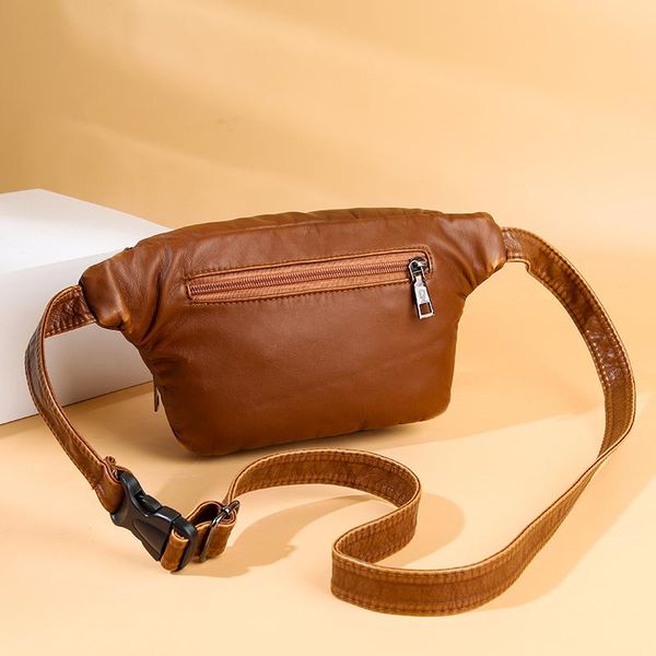 women retro waist bag soft pu leather multifunctional chest ladies quality rivet fanny pack money belt travelling bags
women retro waist bag soft pu leather multifunctional chest ladies quality rivet fanny pack money belt travelling bags