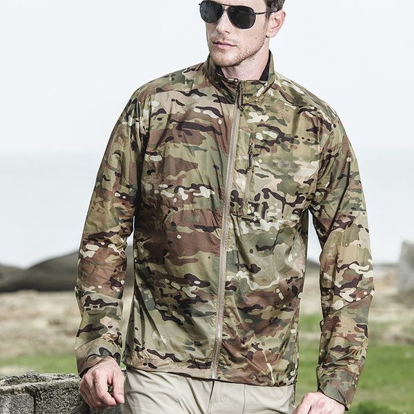 men's jackets outdoor military camouflage windbreaker spring summer tactical skin coat clothes anti-splashing lightweight sports w, Black;brown
men's jackets outdoor military camouflage windbreaker spring summer tactical skin coat clothes anti-splashing lightweight sports w, Black;brown