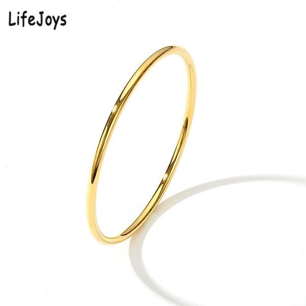 bangle 3mm circle round bracelet stainless steel thin single wire bracelets simple classic jewelry women rose gold silver color, Black
bangle 3mm circle round bracelet stainless steel thin single wire bracelets simple classic jewelry women rose gold silver color, Black