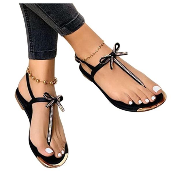 sagace women sandals flat 2021 summer fashion ladies with bow rhinestones roman open toe clip slip beach shoes, Black
sagace women sandals flat 2021 summer fashion ladies with bow rhinestones roman open toe clip slip beach shoes, Black