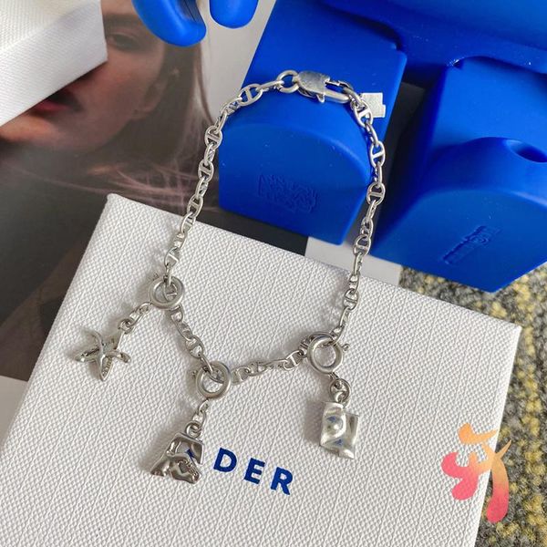 charm bracelets ader error simple bracelet men's women's fashion accessories adererror couple pendant, Golden;silver
charm bracelets ader error simple bracelet men's women's fashion accessories adererror couple pendant, Golden;silver