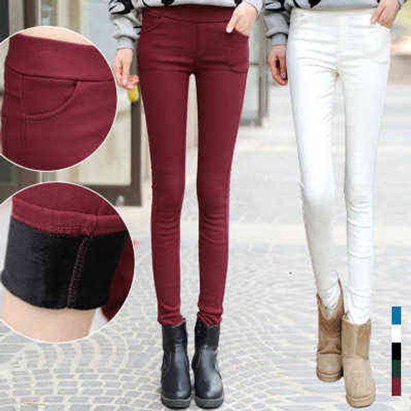 autumn and winter style plush and thickened casual bottomed pants all-in-one pant's warm leggings show thin large pants, Black;white
autumn and winter style plush and thickened casual bottomed pants all-in-one pant's warm leggings show thin large pants, Black;white