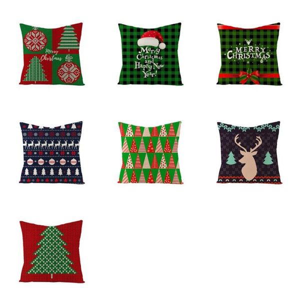 zipper closure pillow cover christmas decorative cotton linen pillowcase case 
zipper closure pillow cover christmas decorative cotton linen pillowcase case