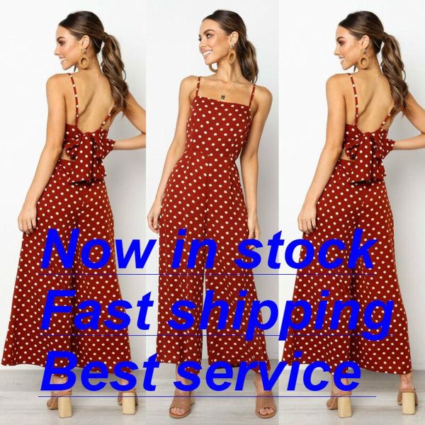 women's jumpsuits & rompers women sling sleeveless romper dot print wide leg jumpsuit party casual playsuit, Black;white
women's jumpsuits & rompers women sling sleeveless romper dot print wide leg jumpsuit party casual playsuit, Black;white