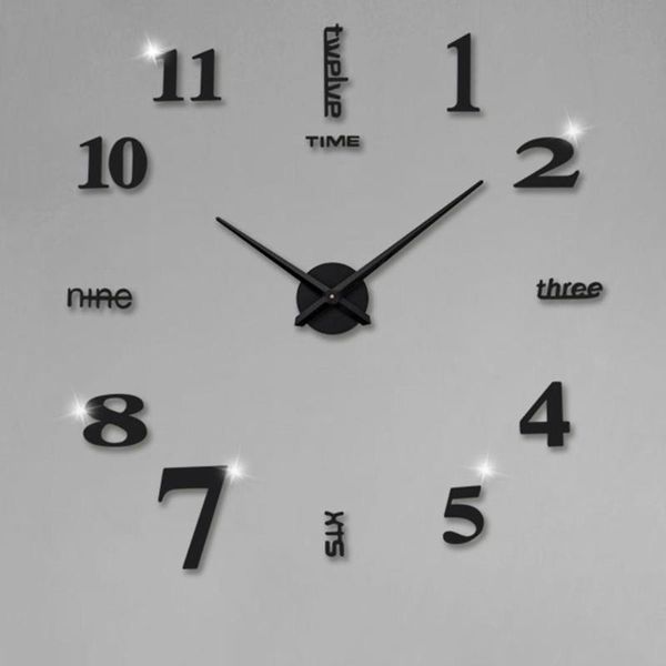 wall clocks large home clock 3d diy acrylic mirror stickers decoration living room quartz needle self adhesive hanging watch
wall clocks large home clock 3d diy acrylic mirror stickers decoration living room quartz needle self adhesive hanging watch