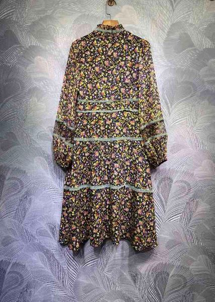 casual dresses and american european style women's custom black color floral lace patchwork gauze bow with wooden ear edge round neck l, Black;gray
casual dresses and american european style women's custom black color floral lace patchwork gauze bow with wooden ear edge round neck l, Black;gray