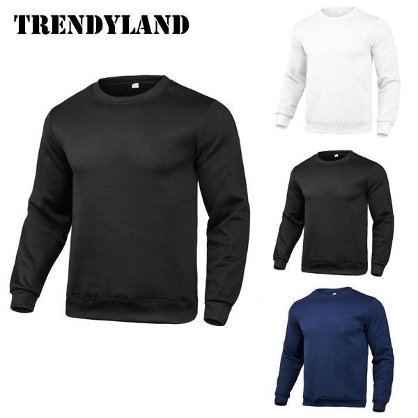 men's hoodies & sweatshirts trendyland fashion solid color pullover round neck long sleeve sweater fitness sportswear drop, Black
men's hoodies & sweatshirts trendyland fashion solid color pullover round neck long sleeve sweater fitness sportswear drop, Black