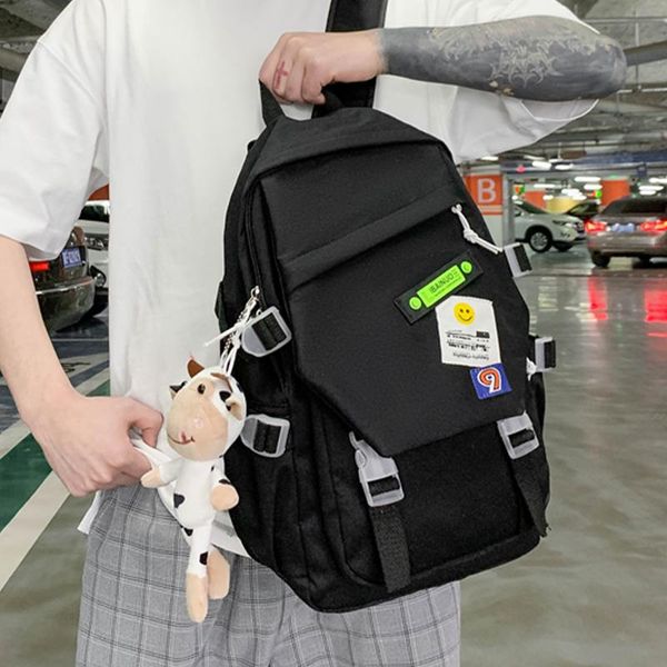 school bags casual women's backpack for girls simple nylon schol bag lady anti theft bagpack large capacity female black
school bags casual women's backpack for girls simple nylon schol bag lady anti theft bagpack large capacity female black