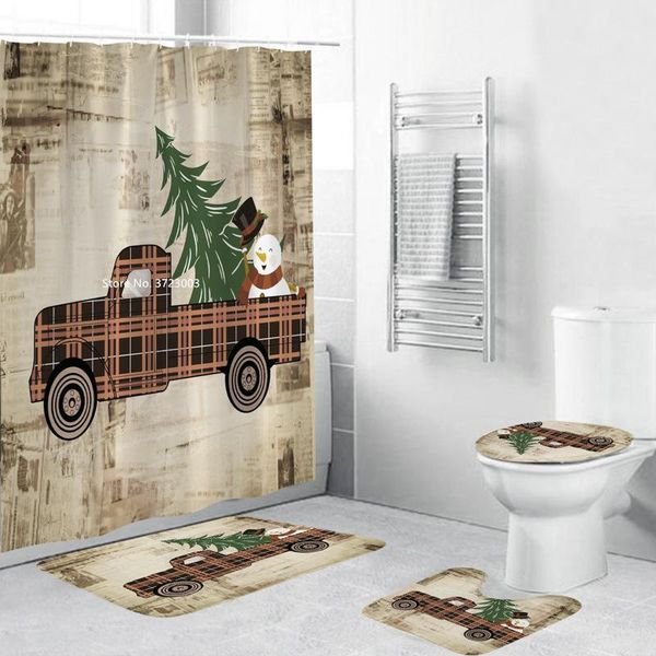 cute christmas tree snowman car cartoon print shower curtain bathroom decoration waterproof and mildew proof curtains
cute christmas tree snowman car cartoon print shower curtain bathroom decoration waterproof and mildew proof curtains