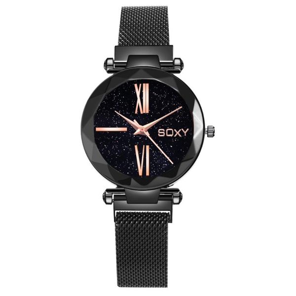 wristwatches women's watches starry sky magnetic fashion women luxury bracelet ladies watch female clock relogio feminino, Slivery;brown
wristwatches women's watches starry sky magnetic fashion women luxury bracelet ladies watch female clock relogio feminino, Slivery;brown