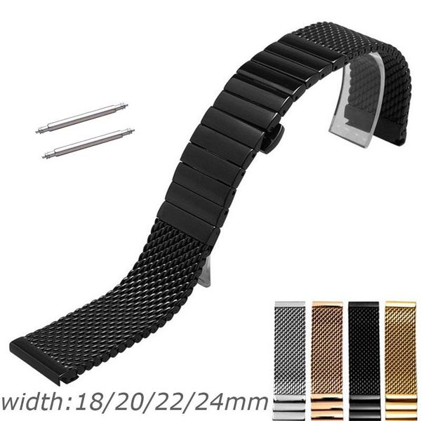 watch bands 18mm 20mm 22mm 24mm combination ml stainless steel 2in1 band single bead strap replacement wristband w pins, Black;brown
watch bands 18mm 20mm 22mm 24mm combination ml stainless steel 2in1 band single bead strap replacement wristband w pins, Black;brown