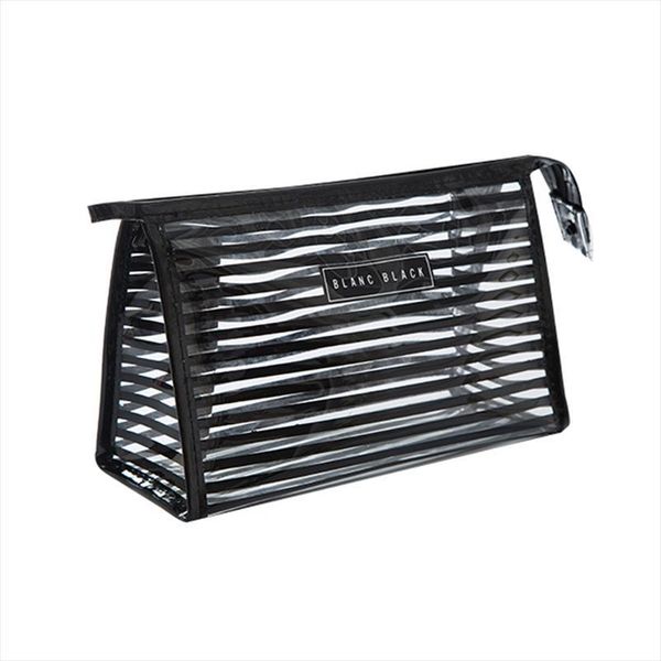 stripe pvc women cosmetic bag fashion waterproof beauty case translucence makeup organizer portable travel zipper toiletry pouch
stripe pvc women cosmetic bag fashion waterproof beauty case translucence makeup organizer portable travel zipper toiletry pouch