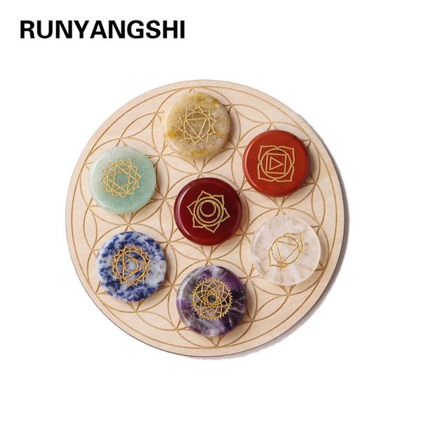 decorative objects & figurines natural crystal seven chakras healing stone carved round quartz with wooden base mineral specimen reiki decor
decorative objects & figurines natural crystal seven chakras healing stone carved round quartz with wooden base mineral specimen reiki decor