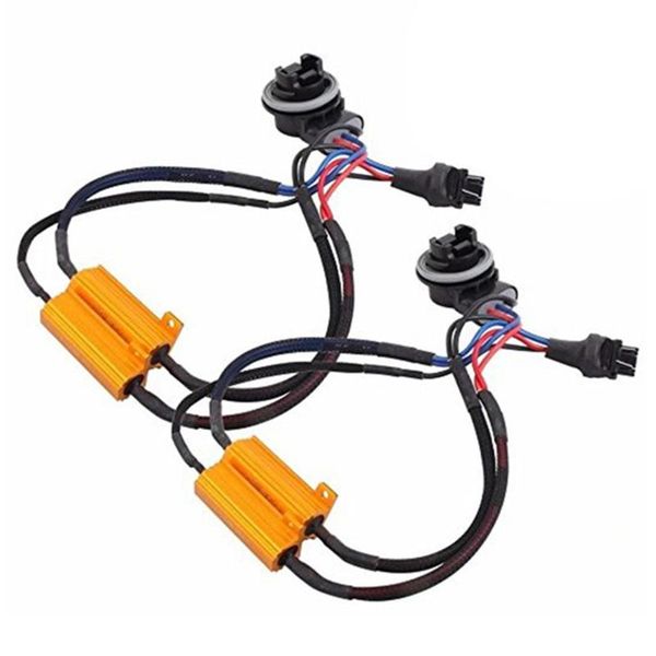 car headlights 2pcs 3157/7443 7440 led headlight decoder adapter anti-flicker harness bulbs resistor warning error canceller
car headlights 2pcs 3157/7443 7440 led headlight decoder adapter anti-flicker harness bulbs resistor warning error canceller
