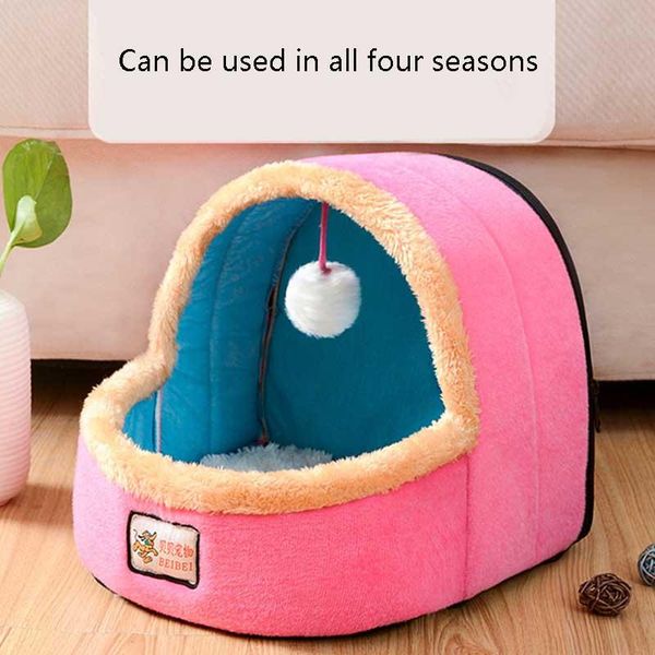 personality plush dog house comfortable cat bed zipper animal sofa mattress cute warm nest small pet supplies with toy ball beds & furniture
personality plush dog house comfortable cat bed zipper animal sofa mattress cute warm nest small pet supplies with toy ball beds & furniture