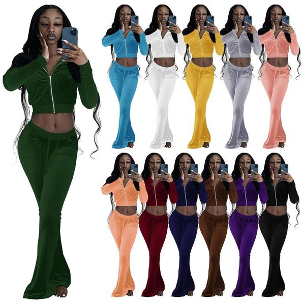 women's two piece pants high grade trendy fashion quality stunning navel flared set solid color hollow burning, White
women's two piece pants high grade trendy fashion quality stunning navel flared set solid color hollow burning, White