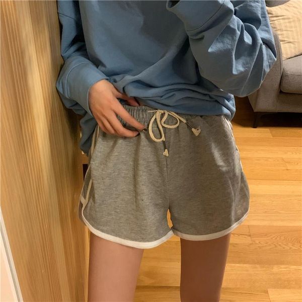 women's shorts 2021 black female simple solid lace elastic waist clothing tight patchwork slim fit fitness exercise women, White;black
women's shorts 2021 black female simple solid lace elastic waist clothing tight patchwork slim fit fitness exercise women, White;black