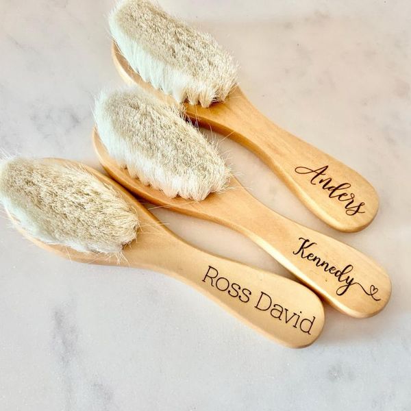 personalized wooden baby keepsake soft first hair brush for kids or babies natura birth born gift custom engraved name party favor
personalized wooden baby keepsake soft first hair brush for kids or babies natura birth born gift custom engraved name party favor