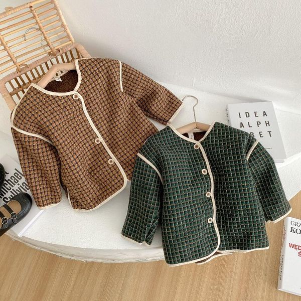 jackets wlg boys girls winter clothes kids green brown vlevet thick single breasted coats baby warm outerwear for 2-7 years, Blue;gray
jackets wlg boys girls winter clothes kids green brown vlevet thick single breasted coats baby warm outerwear for 2-7 years, Blue;gray