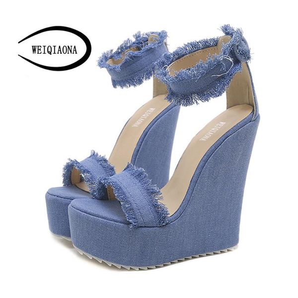 springtime style cowboy grinding tassel wedges high heels platform sandals super, Black
springtime style cowboy grinding tassel wedges high heels platform sandals super, Black