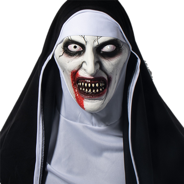 2021 new nun mask halloween mask easter props bar party cos movie game role playing fancy dress party collection funny crafts cosplay, Black
2021 new nun mask halloween mask easter props bar party cos movie game role playing fancy dress party collection funny crafts cosplay, Black