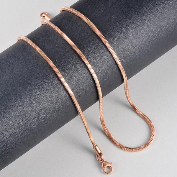 stainless steel rose gold square snake chain necklace for women men fashion jewelry gift various length chokers, Golden;silver
stainless steel rose gold square snake chain necklace for women men fashion jewelry gift various length chokers, Golden;silver