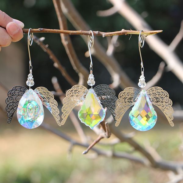 crystal suncatcher hanging crystal guardian angel pendant rainbow maker window decor home garden decoration
crystal suncatcher hanging crystal guardian angel pendant rainbow maker window decor home garden decoration