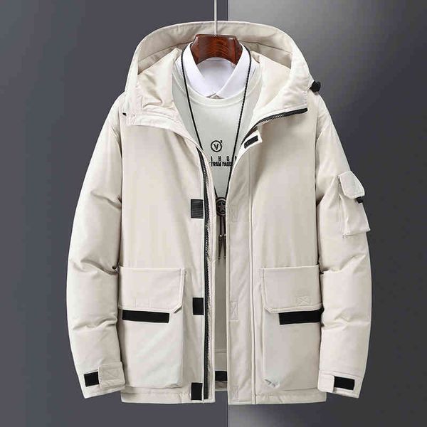 men's white duck down warm hooded thick puffer et coat male casual overcoat thermal 2021 winter, Black;white
men's white duck down warm hooded thick puffer et coat male casual overcoat thermal 2021 winter, Black;white