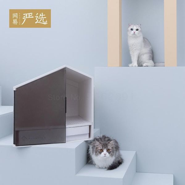 other cat supplies small house sandbox semi-closed toilet deodorizer dung basin pet props
other cat supplies small house sandbox semi-closed toilet deodorizer dung basin pet props