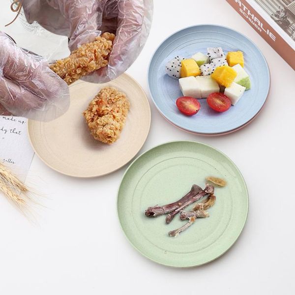 dishes & plates wheat straw for household use round fruit dish set dinnerware 
dishes & plates wheat straw for household use round fruit dish set dinnerware