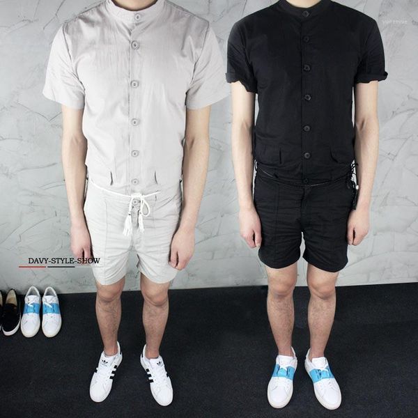 men's pants m-6xl big yards trousers 2021 male jumpsuit the trend of solid color slim one piece summer casual sho, Black
men's pants m-6xl big yards trousers 2021 male jumpsuit the trend of solid color slim one piece summer casual sho, Black