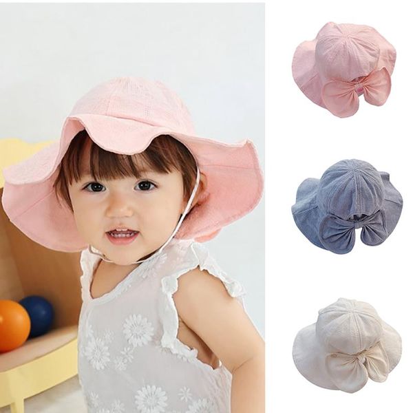 summer princess baby hat for girls big bow kids travel beach cap cotton bucket girl sun 1-3y caps & hats, Yellow
summer princess baby hat for girls big bow kids travel beach cap cotton bucket girl sun 1-3y caps & hats, Yellow
