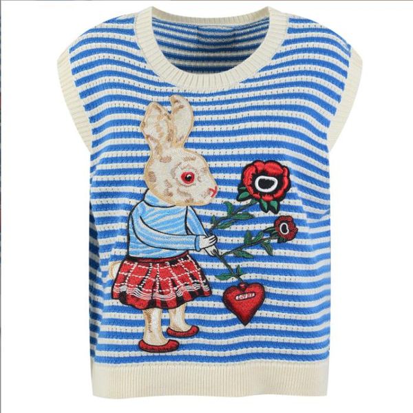 1219 2022 runway autumn brand same style sweater pullover sleeveless crew neck blue red fashion womens clothes womens yl, White;black
1219 2022 runway autumn brand same style sweater pullover sleeveless crew neck blue red fashion womens clothes womens yl, White;black