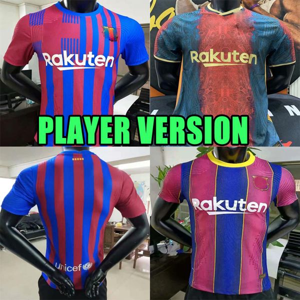 21 22 player version barcelona soccer jersey home barca special camiseta ansu fati 2021 2022 messi griezmann f.de jong classic sports footba, Black;yellow
21 22 player version barcelona soccer jersey home barca special camiseta ansu fati 2021 2022 messi griezmann f.de jong classic sports footba, Black;yellow