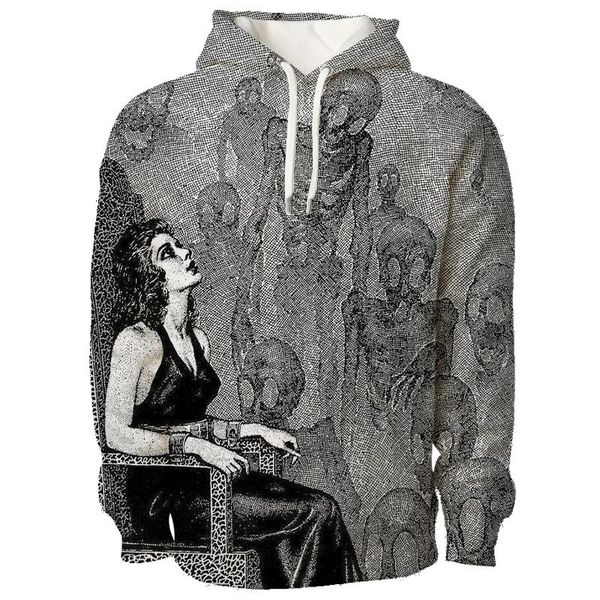 men's hoodies & sweatshirts gothic 3d printing oversized cotton zip harajuku streetwear, Black
men's hoodies & sweatshirts gothic 3d printing oversized cotton zip harajuku streetwear, Black