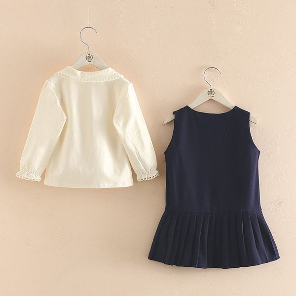 2021 spring autumn 3 4 6 8 10 years college style tank dress+ long sleeve t-shirt school kids baby girls 2 pieces clothes set, White;black
2021 spring autumn 3 4 6 8 10 years college style tank dress+ long sleeve t-shirt school kids baby girls 2 pieces clothes set, White;black