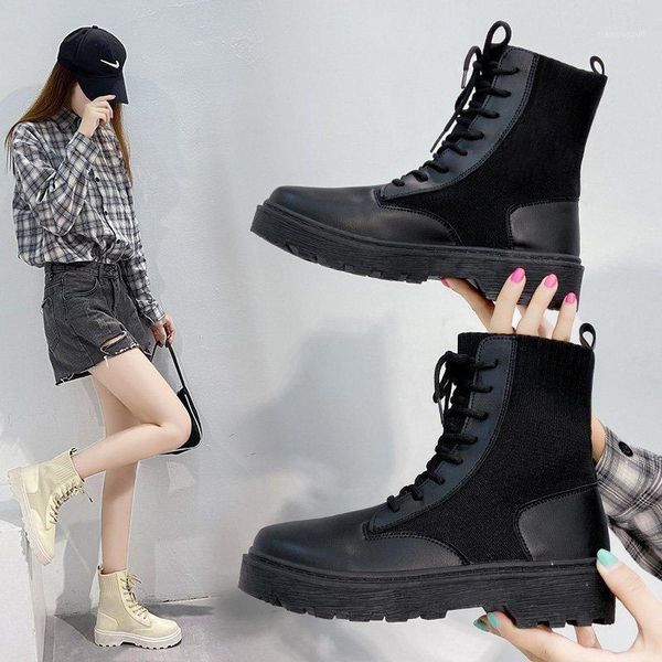 boots women british style autumn and winter ins fashionable breathable mid tube thick heel motorcycle thin1, Black
boots women british style autumn and winter ins fashionable breathable mid tube thick heel motorcycle thin1, Black