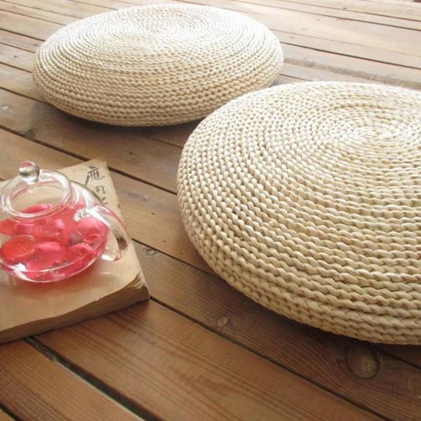 cushion/decorative pillow round natural pouf hand-made weaving cushion fill the silk floss soft floor yoga chair seat mat tatami window pad
cushion/decorative pillow round natural pouf hand-made weaving cushion fill the silk floss soft floor yoga chair seat mat tatami window pad